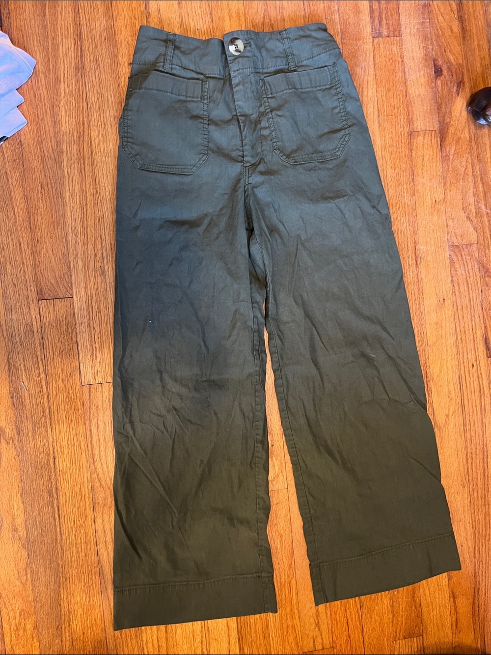 Anthropologie Olive Green Pants